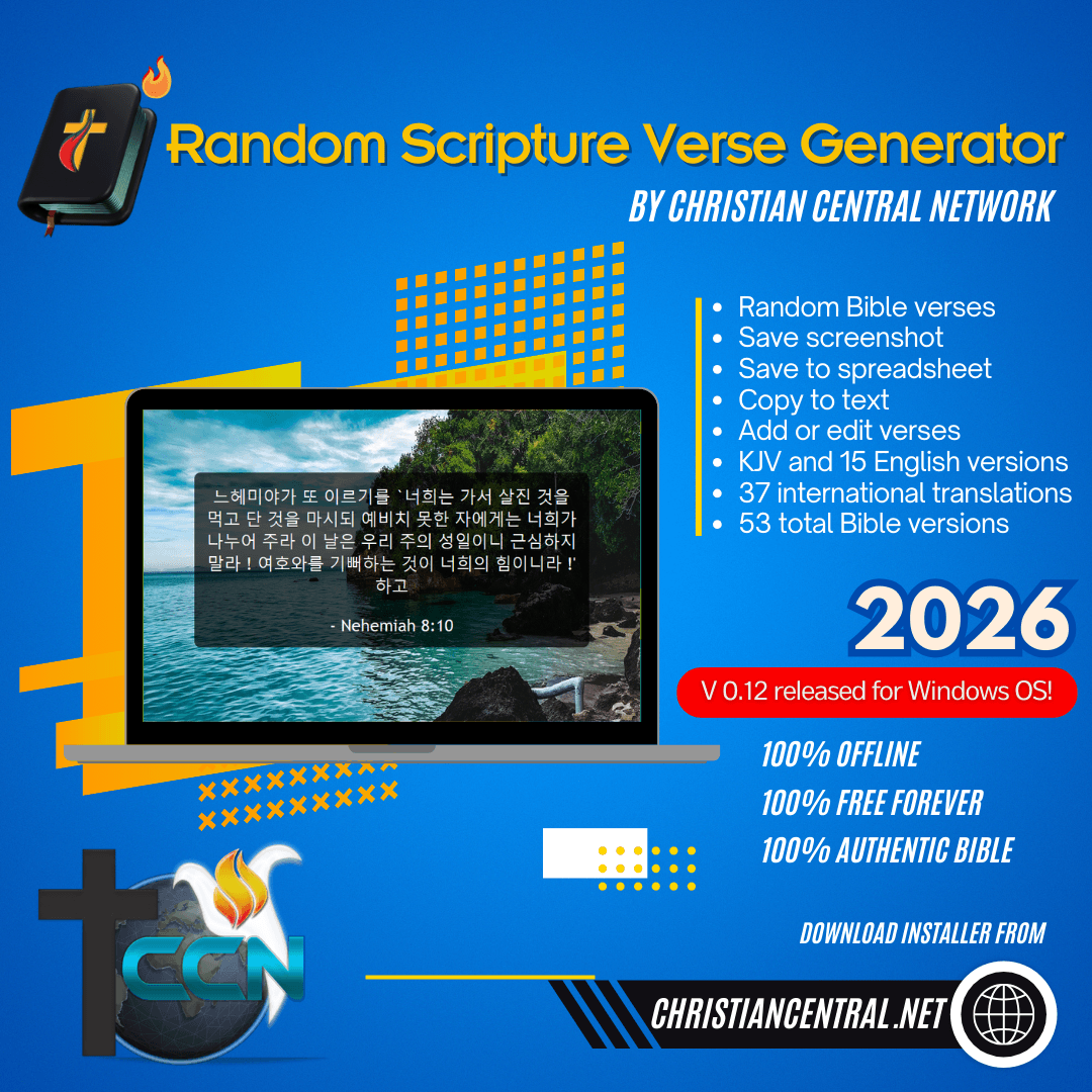 Random Scripture Verse Generator